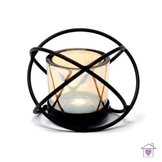 Centrepiece Iron Votive Candle Holder- 1 Cup Single Ball