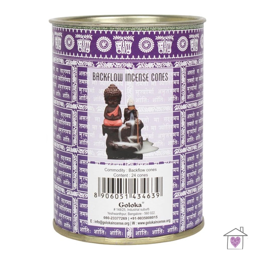 Goloka Lavender Backflow Cones - Image 2
