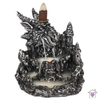 Silver Dragon Backflow Burner with Light