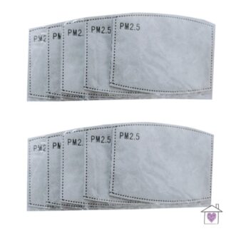 4x PM2.5 Face Mask Filter Insert (Children)