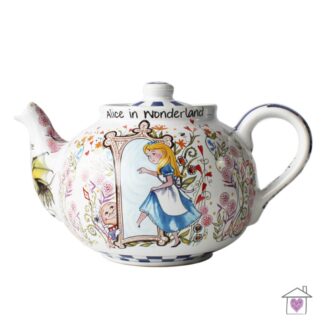 Alice through the Looking Glass Teapot