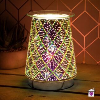 Aroma Touch Sensitive Lattice Firework Lamp