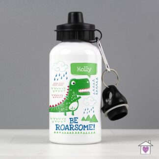 Personalised Be Roarsome Dinosaur Drinks Bottle
