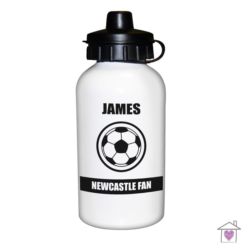 Personalised Football Fan Water Bottle