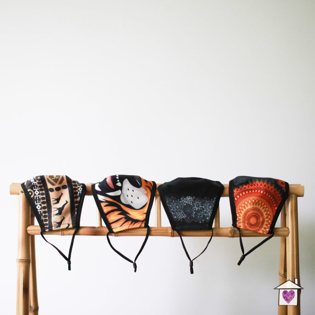 Reusable Fashion Face Mask - Lion (Adult) - Image 4