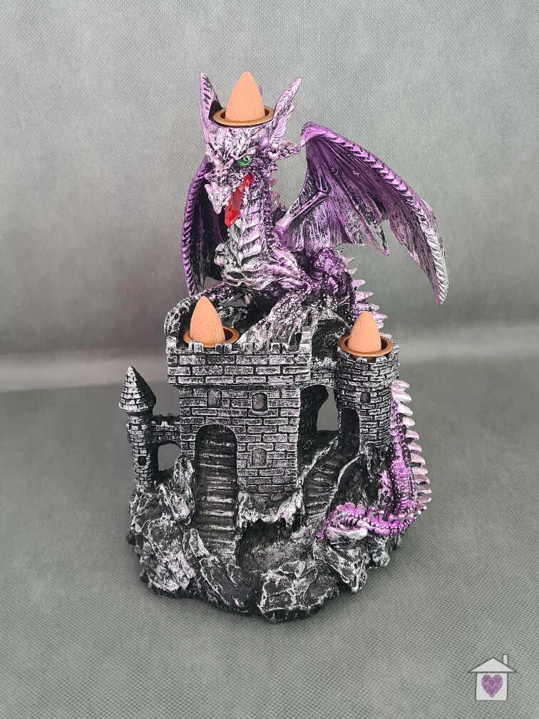 Purple Dragon on Castle Backflow Burner - Image 4