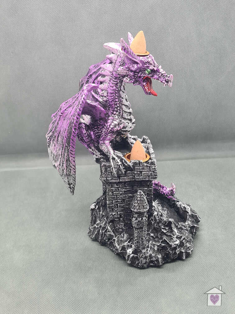 Purple Dragon on Castle Backflow Burner - Image 7