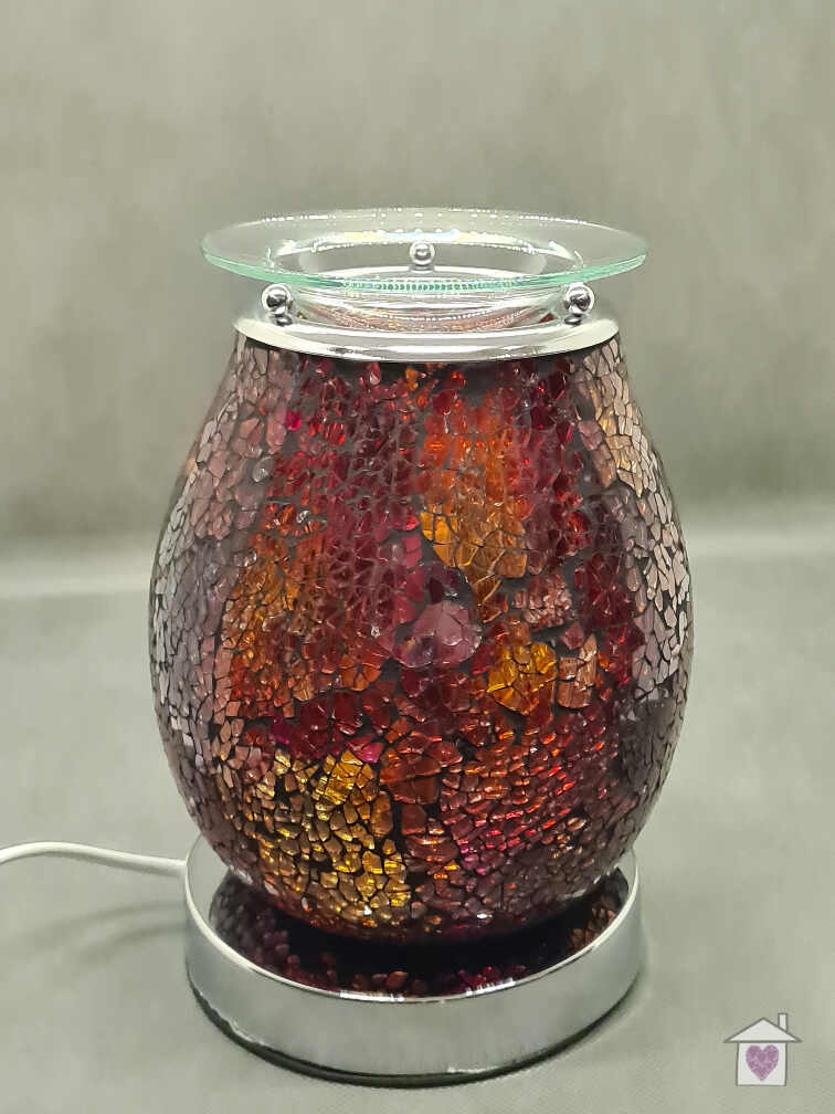 Aroma Touch Sensitive Glass Mosaic- Ruby Eggshell - Image 2