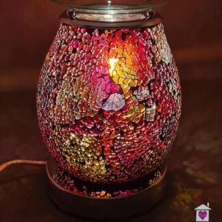 Aroma Touch Sensitive Glass Mosaic- Ruby Eggshell