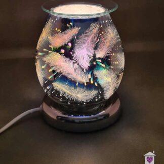 Aroma Touch Sensitive Round Lamp- Feather