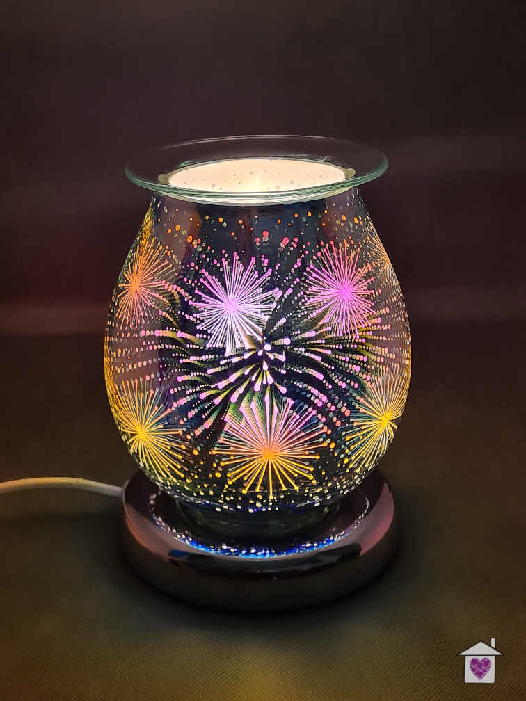 Aroma Touch Sensitive Round Lamp- Starburst