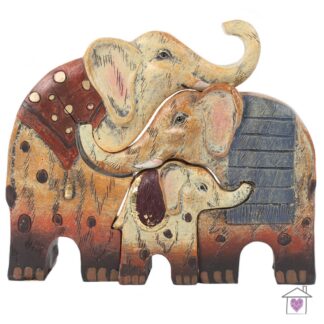 Elephant Family Of 3