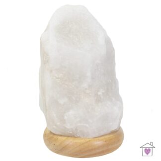 White Colour Changing Usb Salt Lamp
