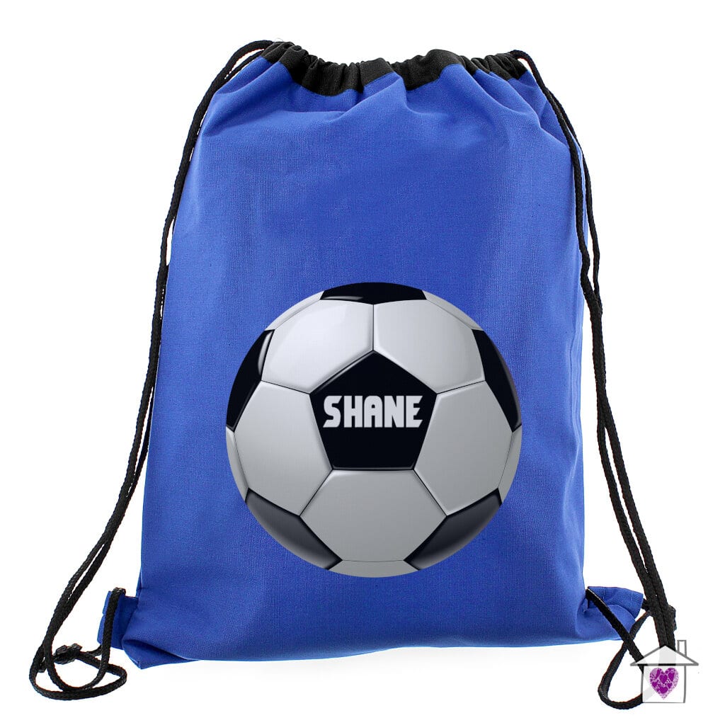 Personalised Blue Swim & Kit Bag 7 Designs - Image 4