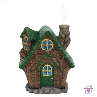 Woody Lodge Incense Cone Holder By Lisa Parker