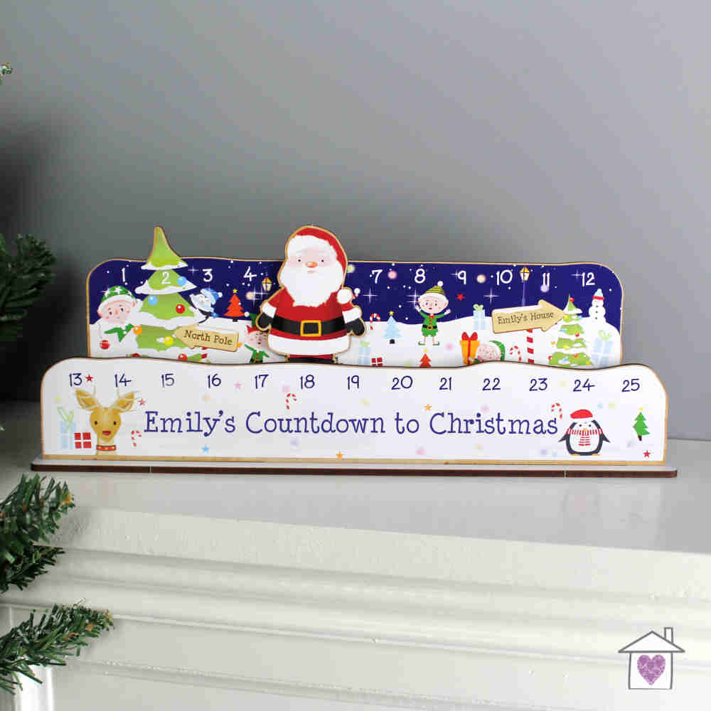 Personalised Make Your Own Santa Christmas Advent Countdown Kit - Image 5