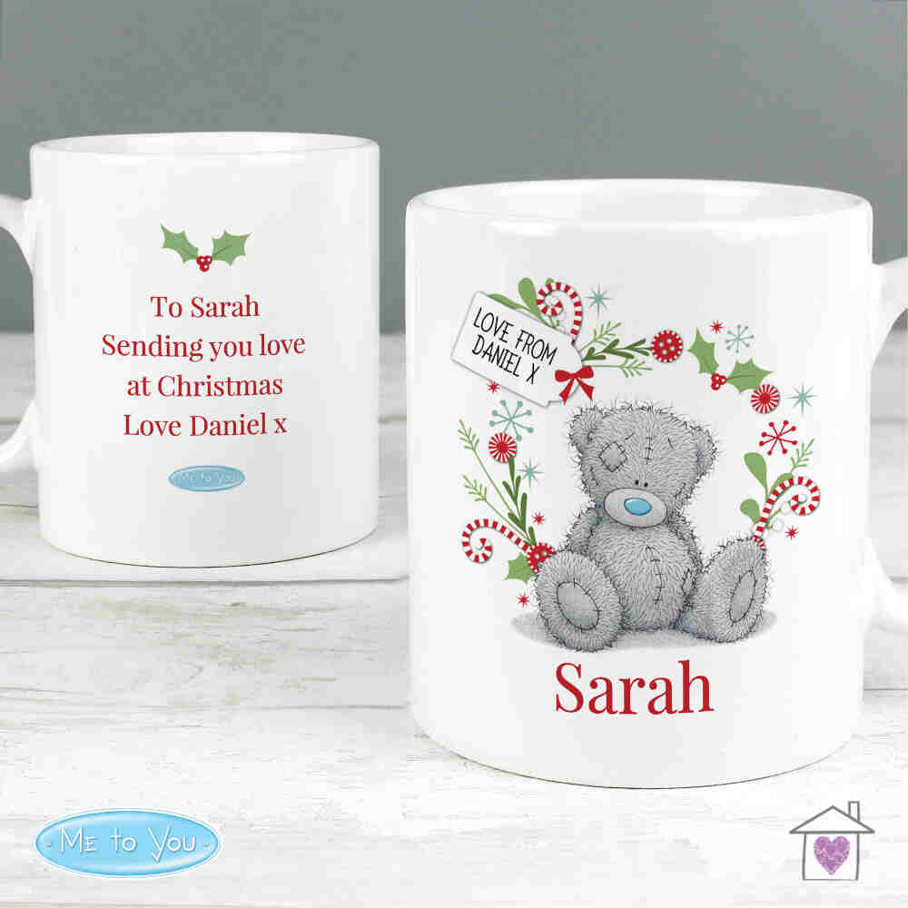 Personalised Me to You 'For Nan, Grandma, Mum' Christmas Mug