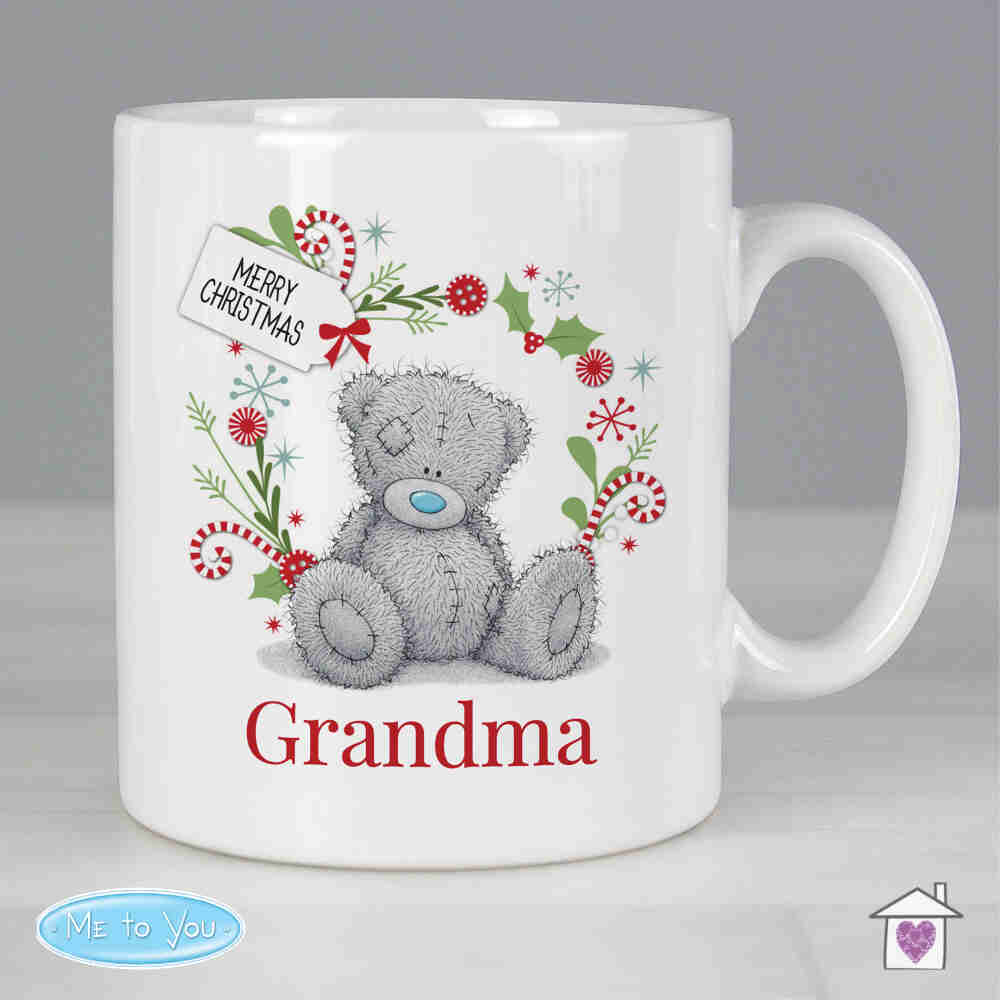 Personalised Me to You 'For Nan, Grandma, Mum' Christmas Mug - Image 3