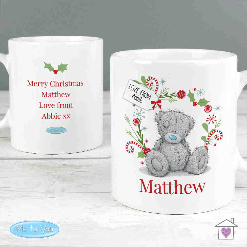 Personalised Me to You 'For Nan, Grandma, Mum' Christmas Mug - Image 4