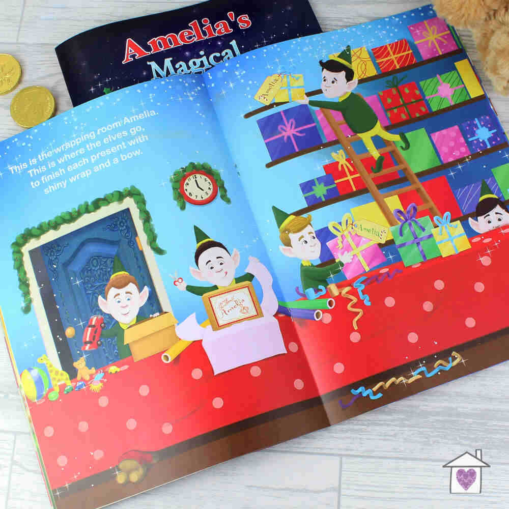 Personalised Magical Christmas Adventure Story Book - Image 8