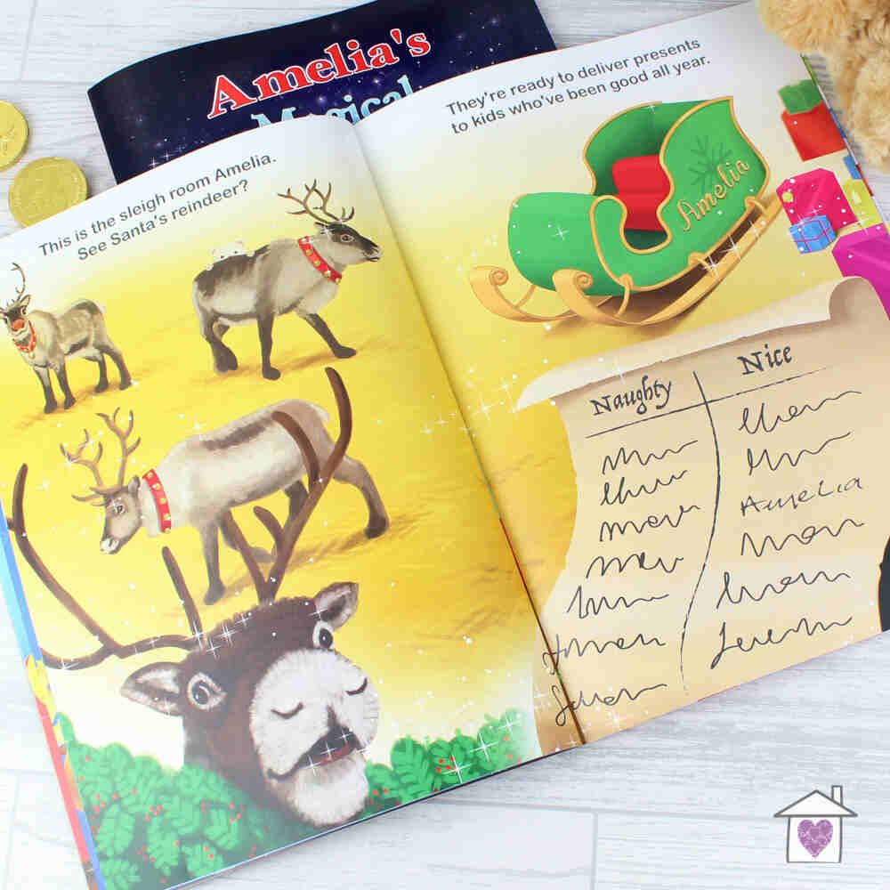 Personalised Magical Christmas Adventure Story Book - Image 9