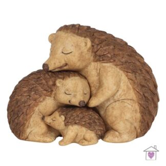 Hedgehog Family Ornament