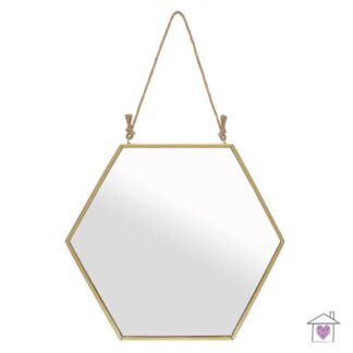 Large Gold Geometric Mirror