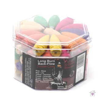 Long Assorted Backflow Incense Cones