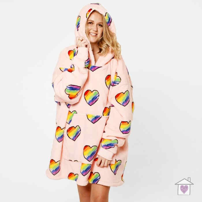 Patterned Hooded Blanket - Image 9
