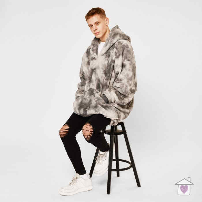 Patterned Hooded Blanket - Image 3