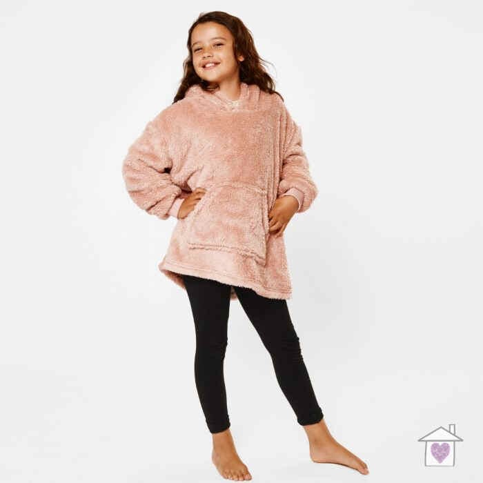 Kids Fleece Hooded Blanket - Image 6