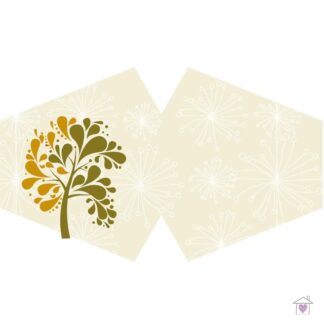 Reusable Fashion Face Mask - Golden Tree (Adult)