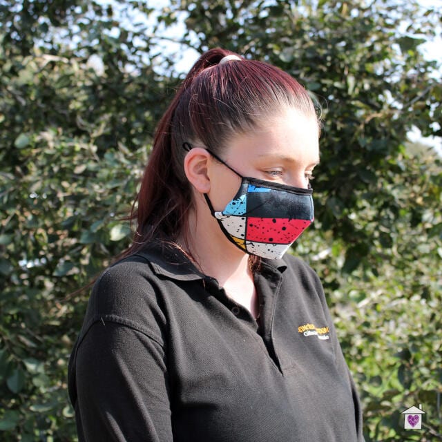 Reusable Fashion Face Mask - Graffiti Art (Adult) - Image 2
