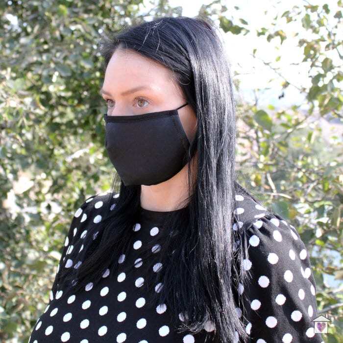 Reusable Fashion Face Mask - FBI (Adult) - Image 2