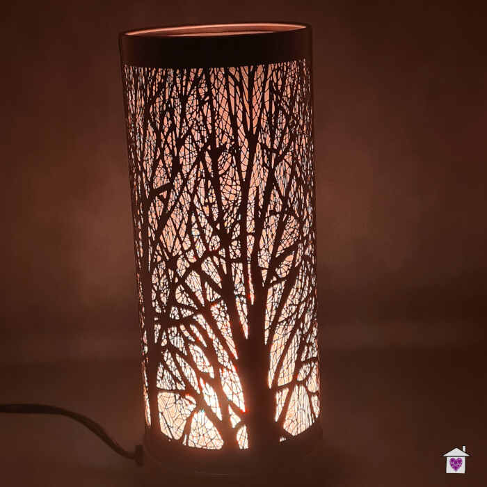 Grey Tree LED Oil Burner/ Wax Warmer - Image 4