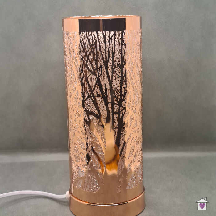 Rose Gold Tree LED Oil Burner/ Wax Warmer