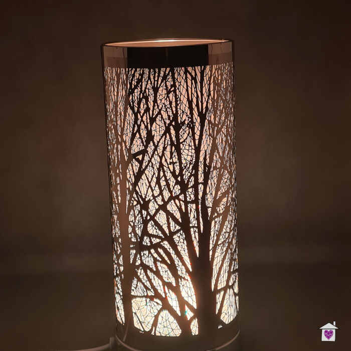 Silver Tree LED Oil Burner/ Wax Warmer - Image 4