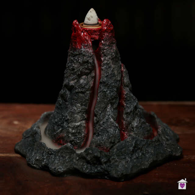 Volcano Backflow Incense Burner - Image 5