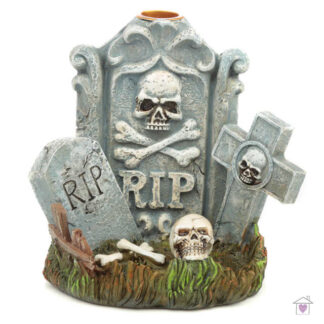 RIP Tombstone Backflow Incense Burner