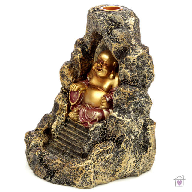 Chinese Buddha Backflow Incense Burner - Image 4