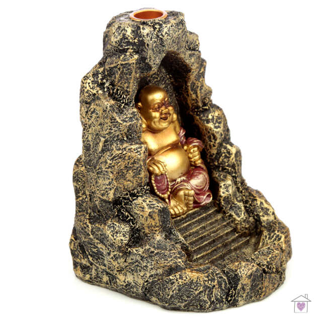 Chinese Buddha Backflow Incense Burner - Image 2