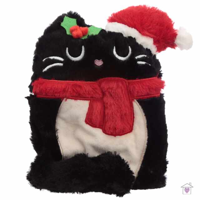 Christmas Feline Festive Cat Microwavable Heat Wheat Pack