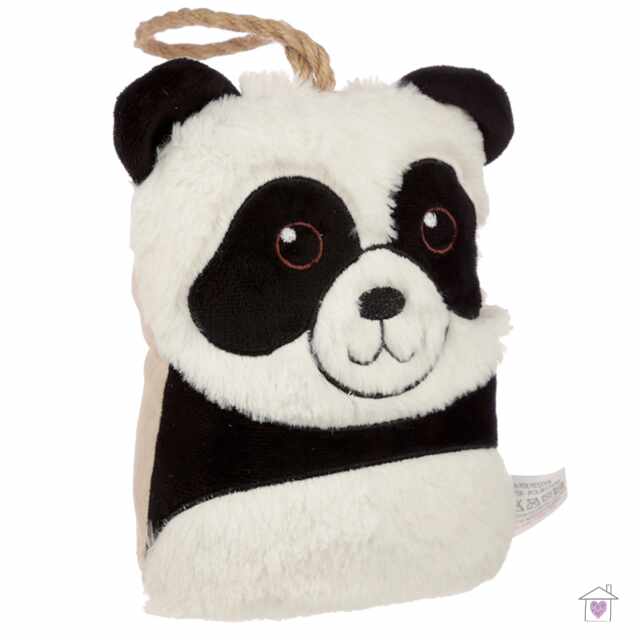 Plush Panda Head Door Stop