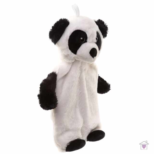Cute Plush Pandarama Design 1 Litre Hot Water Bottle and Cover - Image 3