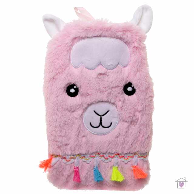 Cute Llamapalooza Design 1 Litre Hot Water Bottle and Cover - Image 2