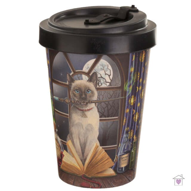 Hocus Pocus Lisa Parker Cat Bamboo Travel Mug