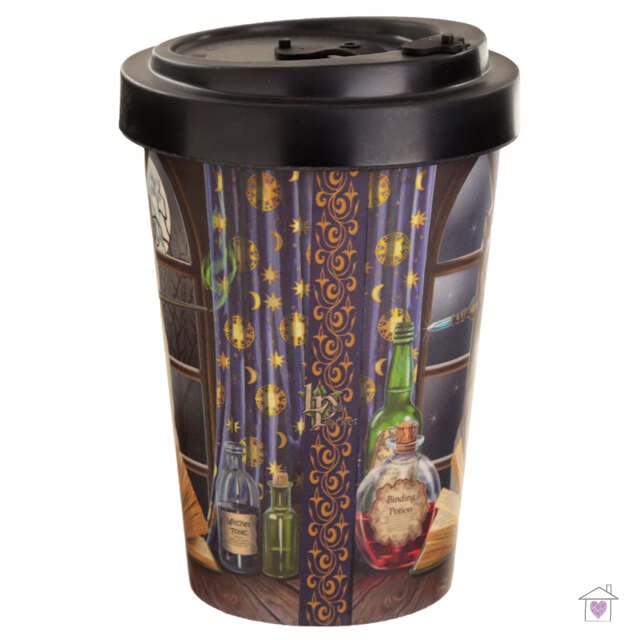 Hocus Pocus Lisa Parker Cat Bamboo Travel Mug - Image 2