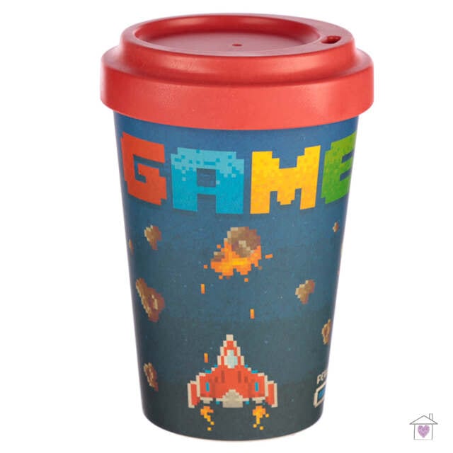 Game Over Bamboo Travel Mug