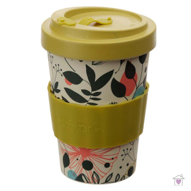 Wisewood Botanical Screw Top Bamboo Travel Mug - Image 3