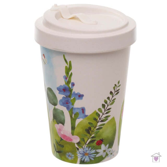 Botanical Gardens Screw Top Bamboo Travel Mug - Image 2